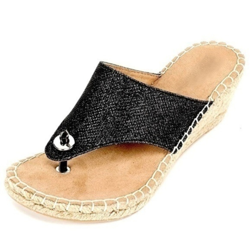 5 for $25! Women's Beachball Espadrille Wedge Sandal!